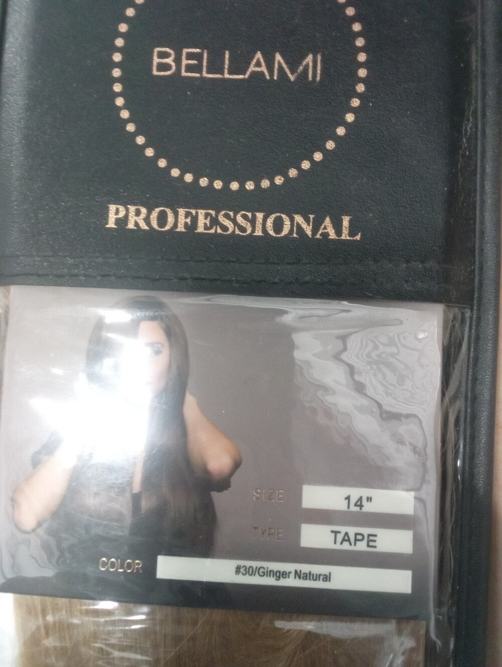Bellami 50g 14" Tape-In Hair Extensions in Ginger Natural (#30)